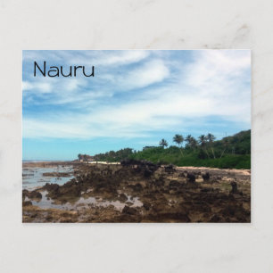 Carte Postale nauru côtier