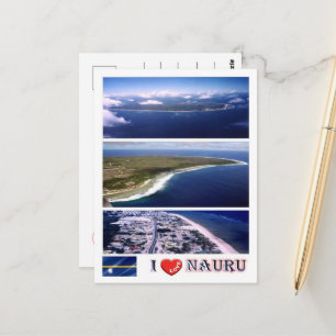 Carte Postale Nauru - J'aime -