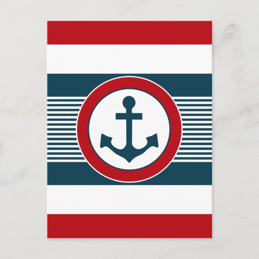 Carte Postale Nautical design (Devant)