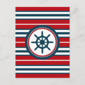 Carte Postale Nautical design (Devant)