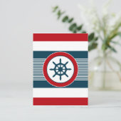 Carte Postale Nautical design (Debout devant)