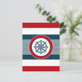 Carte Postale Nautical design (Debout devant)