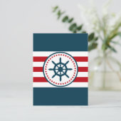 Carte Postale Nautical design (Debout devant)