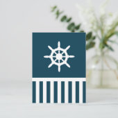 Carte Postale Nautical design (Debout devant)