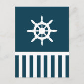 Carte Postale Nautical design (Devant)