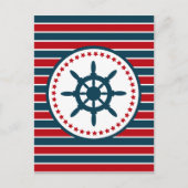 Carte Postale Nautical design (Devant)