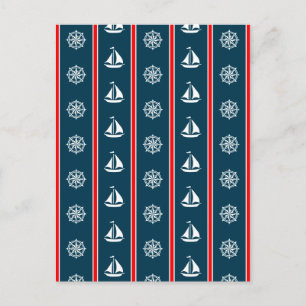 Carte Postale Nautical design