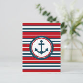 Carte Postale Nautical design (Debout devant)