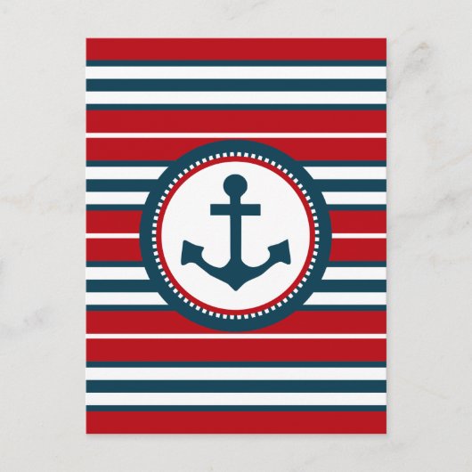 Carte Postale Nautical design (Devant)