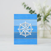 Carte Postale Nautical themed design (Debout devant)