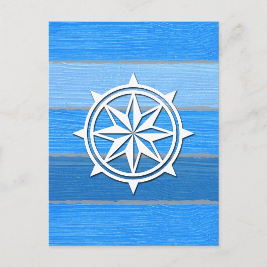 Carte Postale Nautical themed design (Devant)