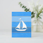 Carte Postale Nautical themed design (Debout devant)