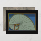 Carte Postale Nautili (Devant / Derrière)