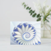 Carte Postale Nautilus bleu (Debout devant)