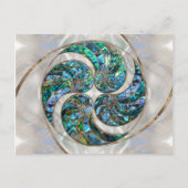 Carte Postale Nautilus Shell - Abalone et Pearl (Devant)