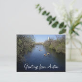 Carte postale nautique Austin Texas (Debout devant)