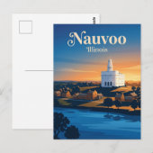Carte Postale Nauvoo Illinois (Devant / Derrière)
