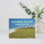 Carte Postale Navarre Beach - Le meilleur secret gardé de Florid (Debout devant)