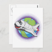 Carte Postale Navette caricature (Devant / Derrière)