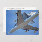 Carte Postale Navette Endeavour (Devant / Derrière)