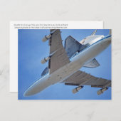 Carte Postale Navette Endeavour (Devant / Derrière)