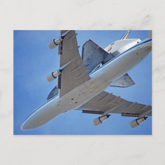 Carte Postale Navette Endeavour (Devant)