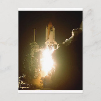CARTE POSTALE NAVETTE ESPACE ASCENSEUR