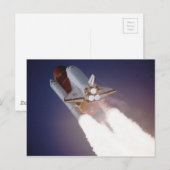 Carte Postale Navette spatiale (Devant / Derrière)