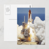 Carte Postale Navette spatiale (Devant / Derrière)