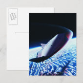 Carte Postale Navette spatiale 3 (Devant / Derrière)