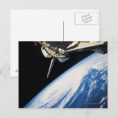 Carte Postale Navette spatiale 6 (Devant / Derrière)