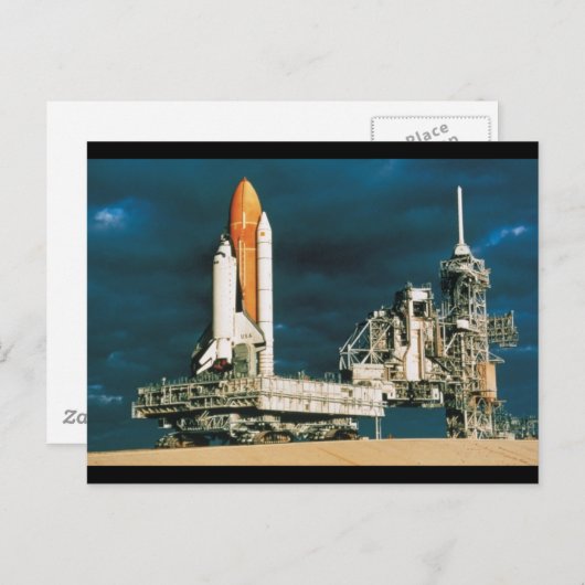 Carte Postale Navette spatiale Columbia (Devant / Derrière)