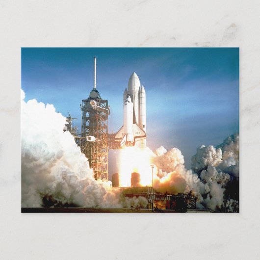 Carte Postale Navette spatiale Columbia (Devant)