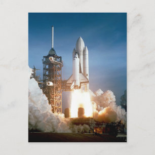 Carte Postale Navette spatiale Columbia au lancement