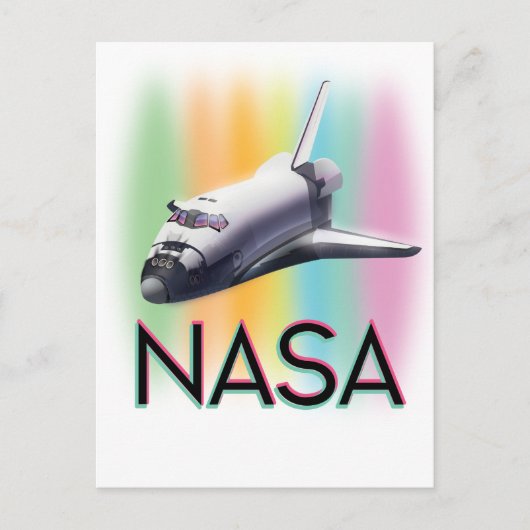 Carte Postale Navette spatiale de la NASA (Devant)