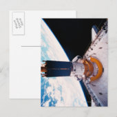 Carte Postale Navette spatiale en Orbit 2 (Devant / Derrière)
