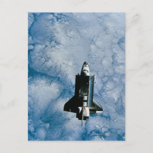 Carte Postale Navette spatiale en orbite