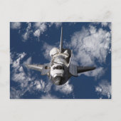 Carte Postale Navette spatiale en orbite (Devant)