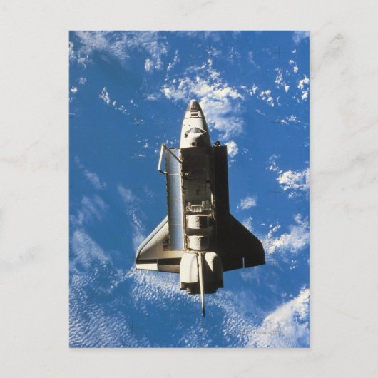 Carte Postale Navette spatiale Orbite Terre 2 (Devant)