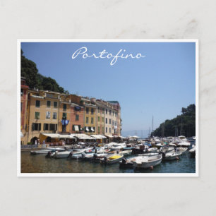 Carte Postale navigation de portofino