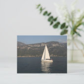 Carte Postale Navigation sur le lac de Côme (Debout devant)