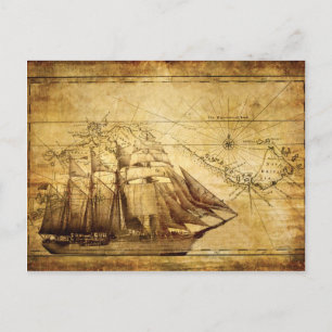 Carte Postale navire