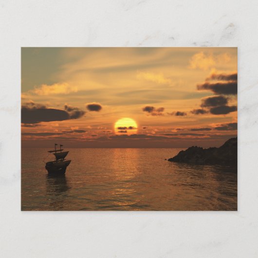 Carte Postale Navire (Devant)