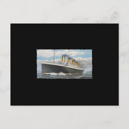 Carte Postale Navire à voiles - Navigation cool (Devant)