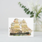 Carte Postale Navire antique (Debout devant)