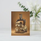 Carte Postale Navire avec puma, Chavin Culture, c.90 av. J.-C. (Debout devant)