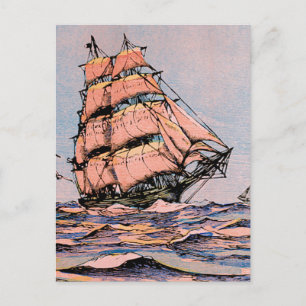 Carte Postale Navire Clipper Ann McKim