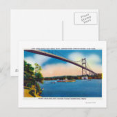 Carte Postale Navire de la marine américaine (Devant / Derrière)