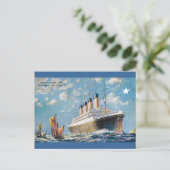 Carte Postale Navire olympique vintage (Debout devant)