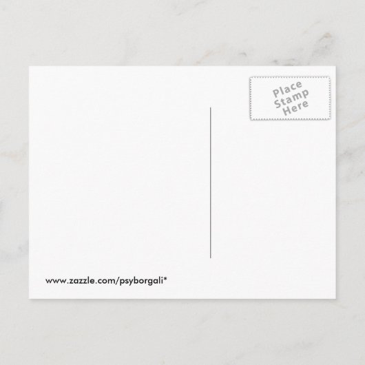 Carte Postale Navire pirate. (Dos)